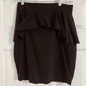 Bebe Women’s Ruffle Skirt